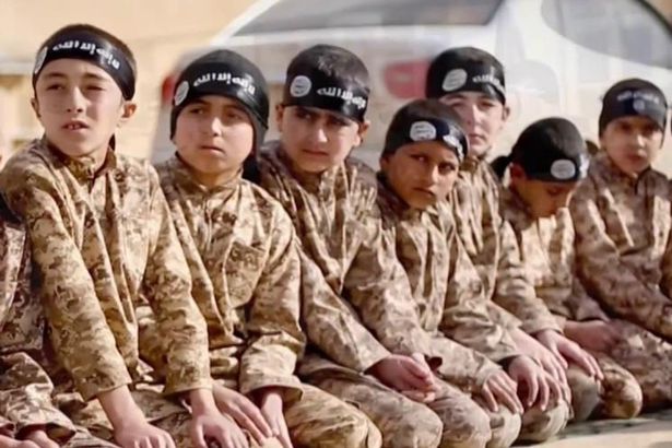 Daesh brainwashing children
